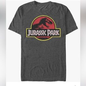 Jurassic Park Logo Tee Shirt Men’s Small